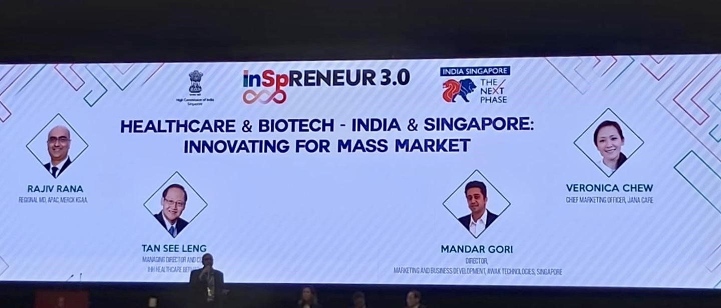 India-Singapore Business Submit – Innovating for Mass Market