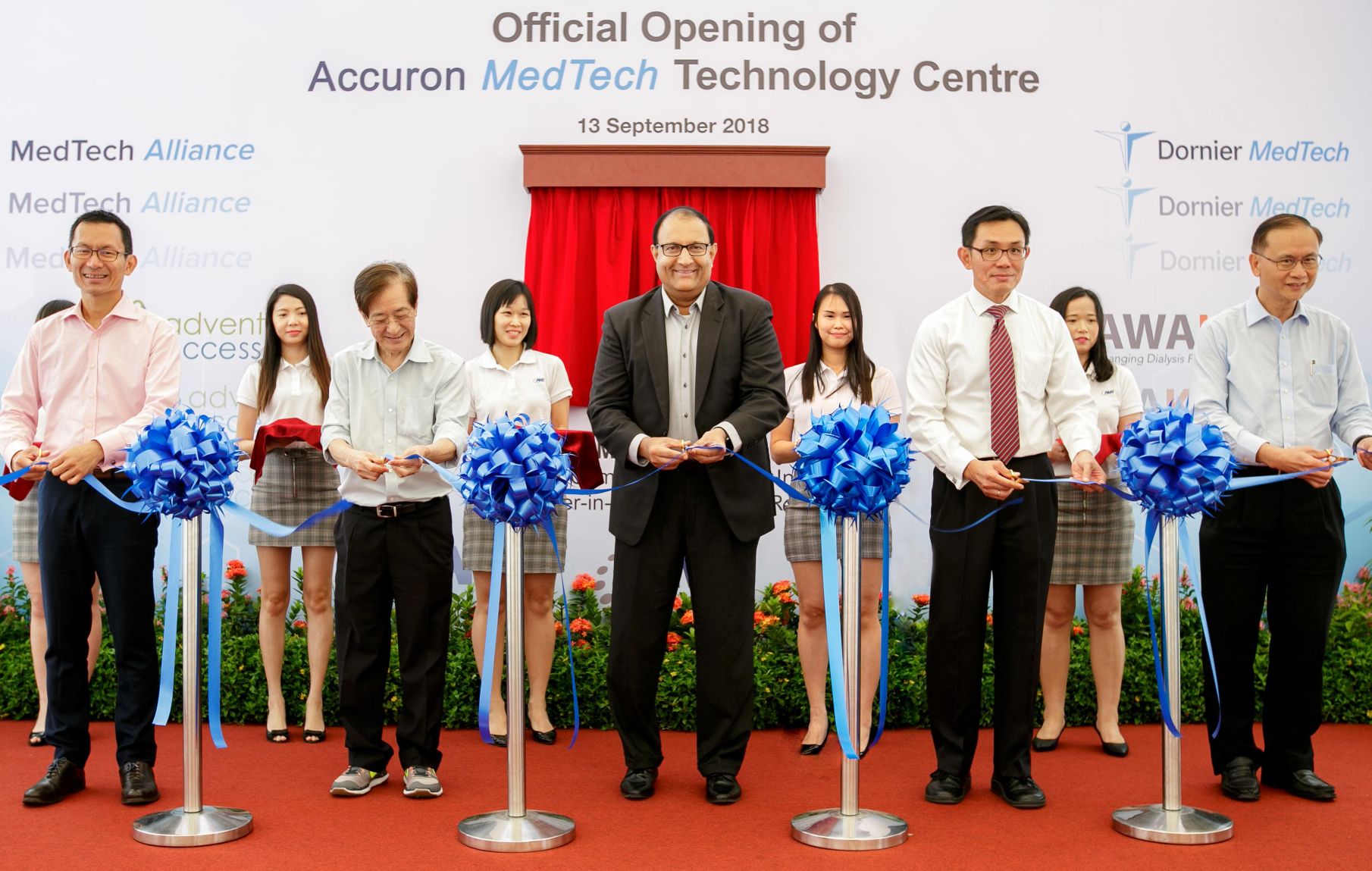 Official opening of AWAK’s new office by Minister S Iswaran
